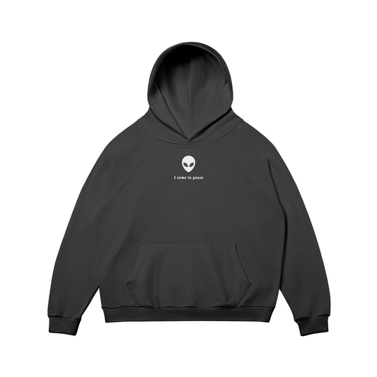 I come in peace hoodie