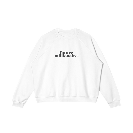 Oversized 'Future Millionaire' Sweatshirt